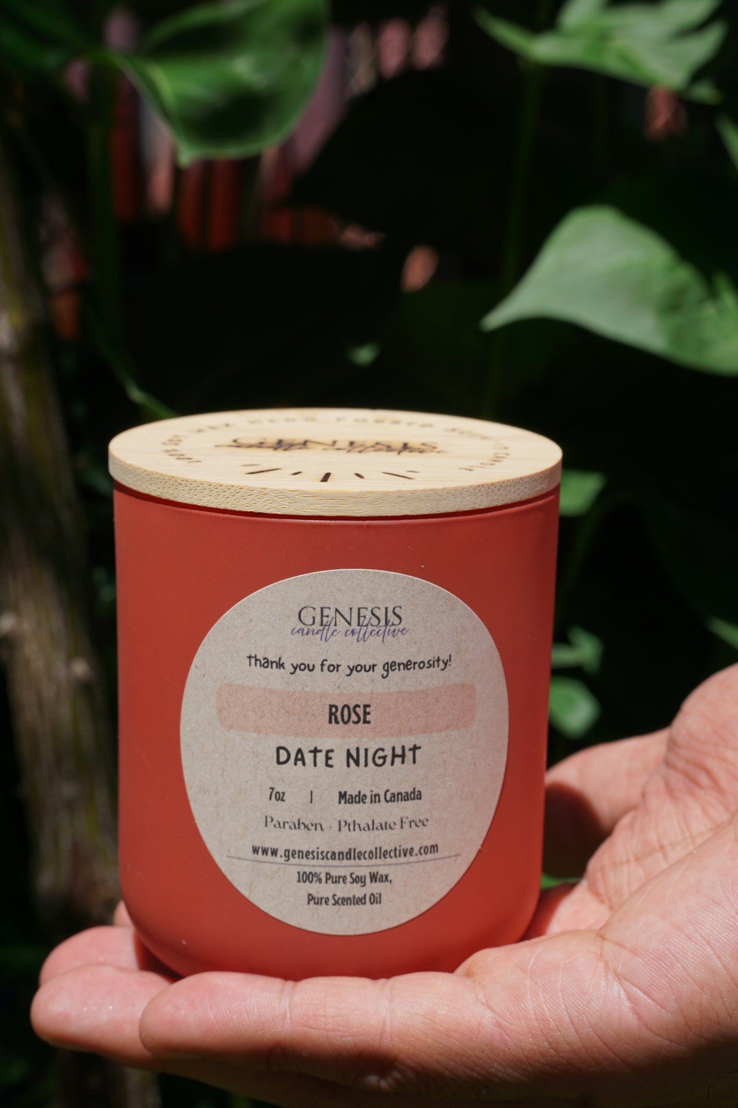Rose Scented Candle