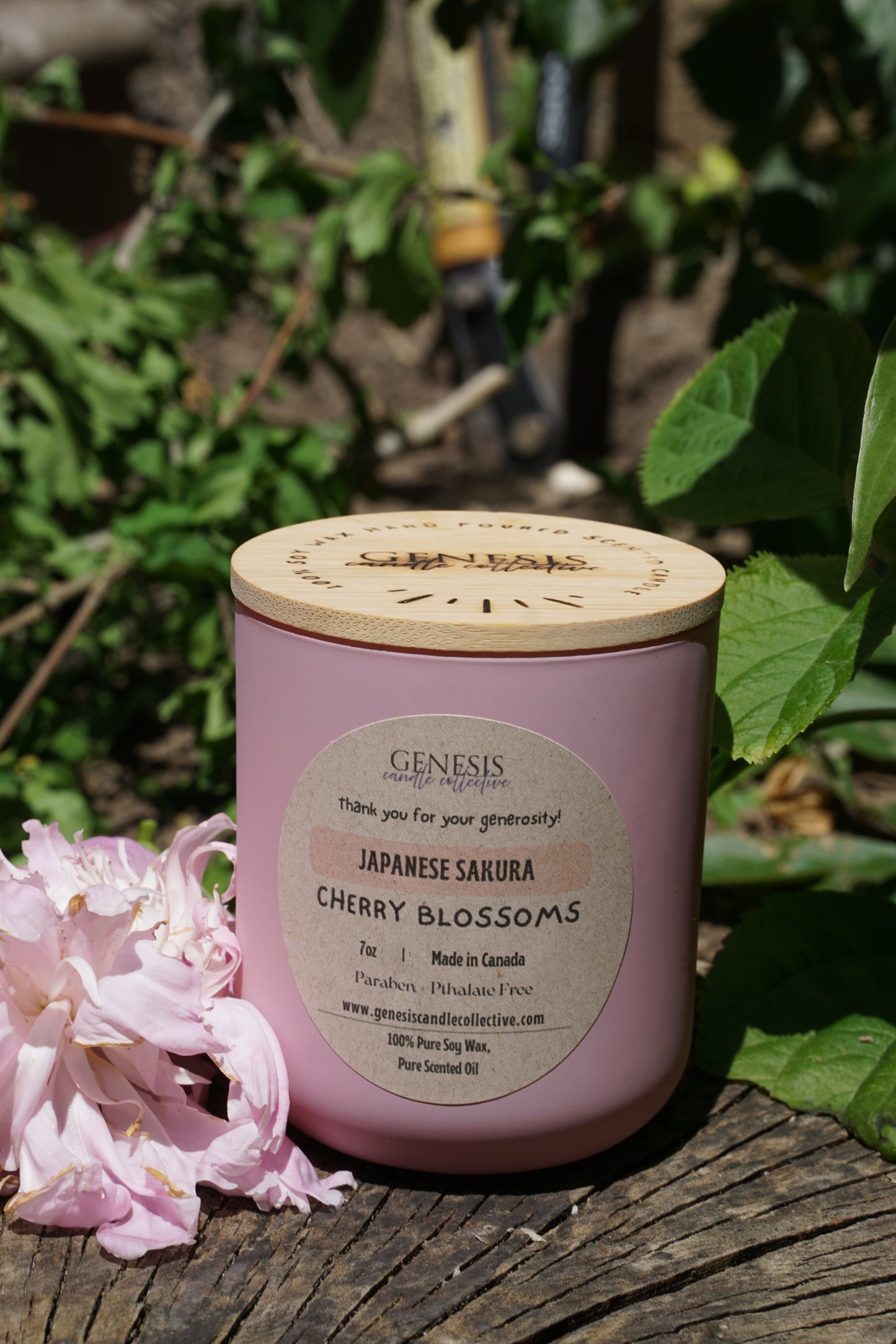 Japanese Sakura Scented Candle