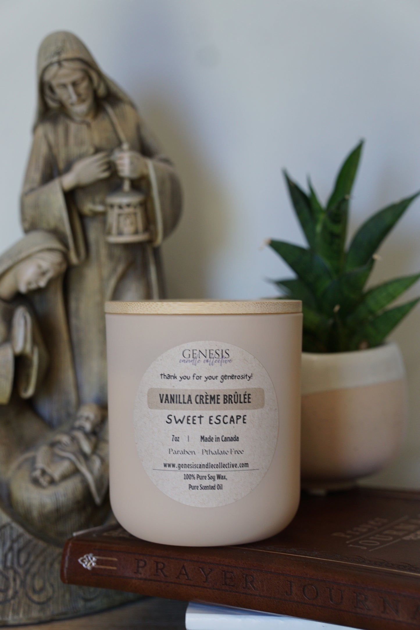 Vanilla Creme Brûlée Scented Candle