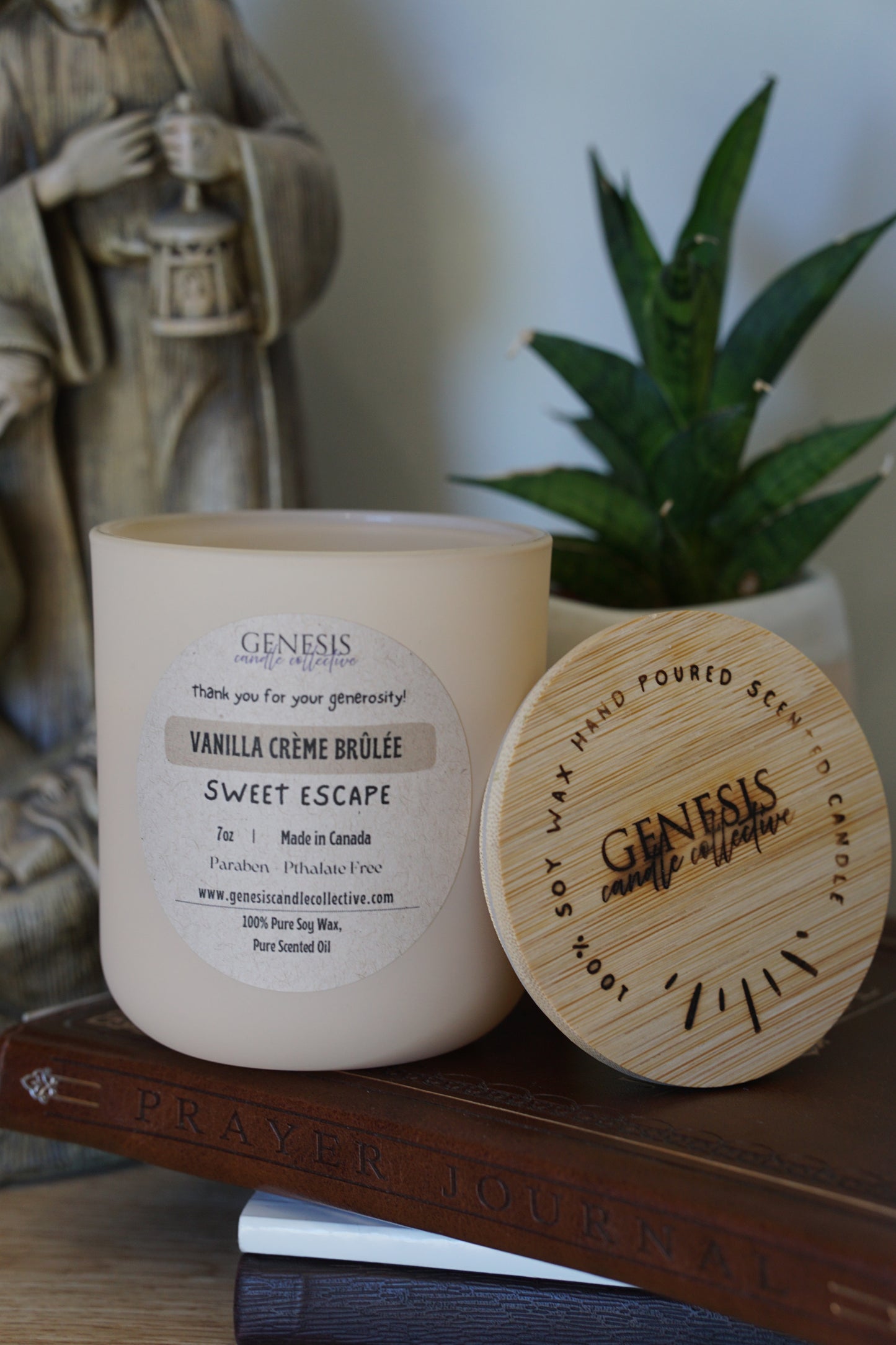 Vanilla Creme Brûlée Scented Candle