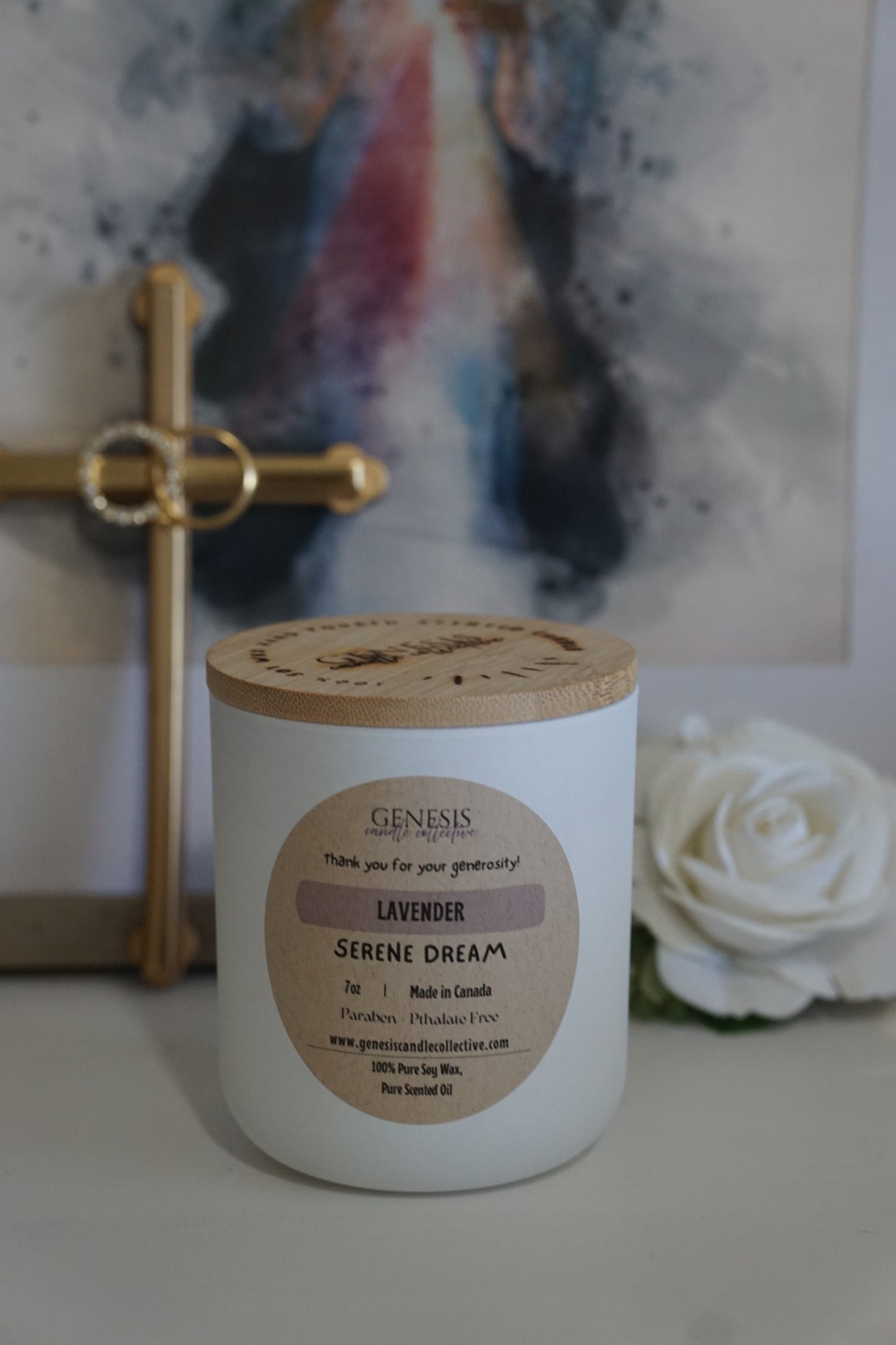 Lavender Scented Candle