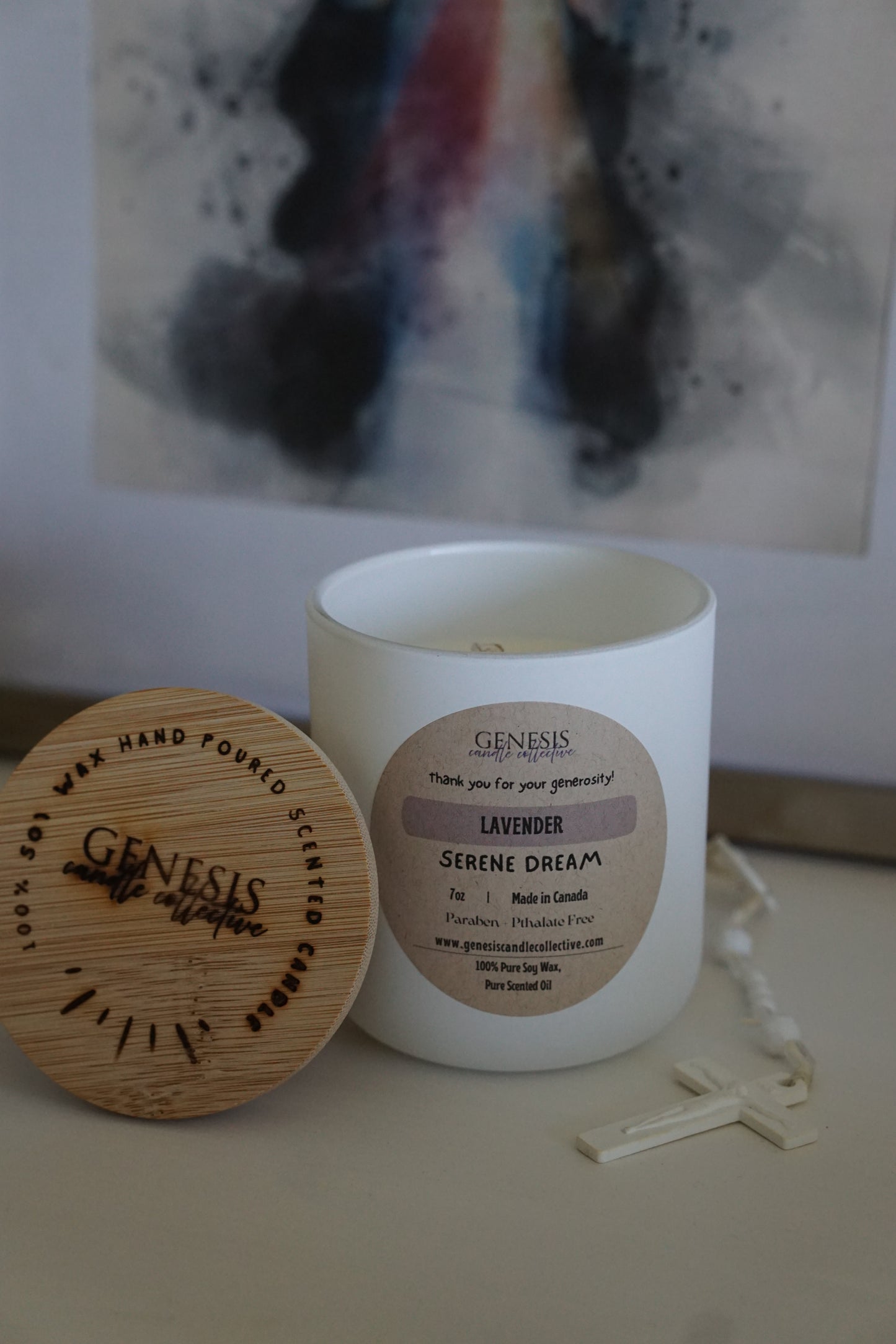 Lavender Scented Candle