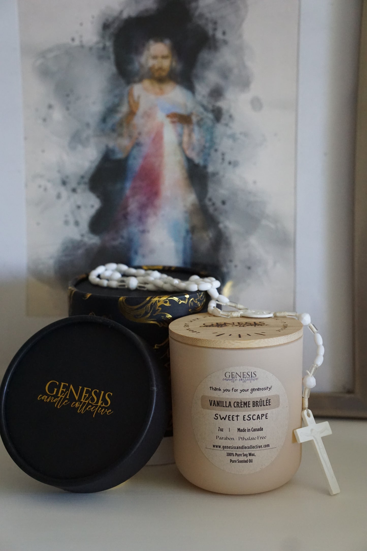 Vanilla Creme Brûlée Scented Candle